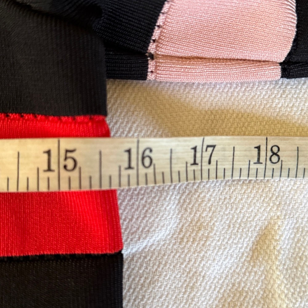 Karen Millen Bold Striped Cardigan Cropped Size XS - Picture 8 of 11